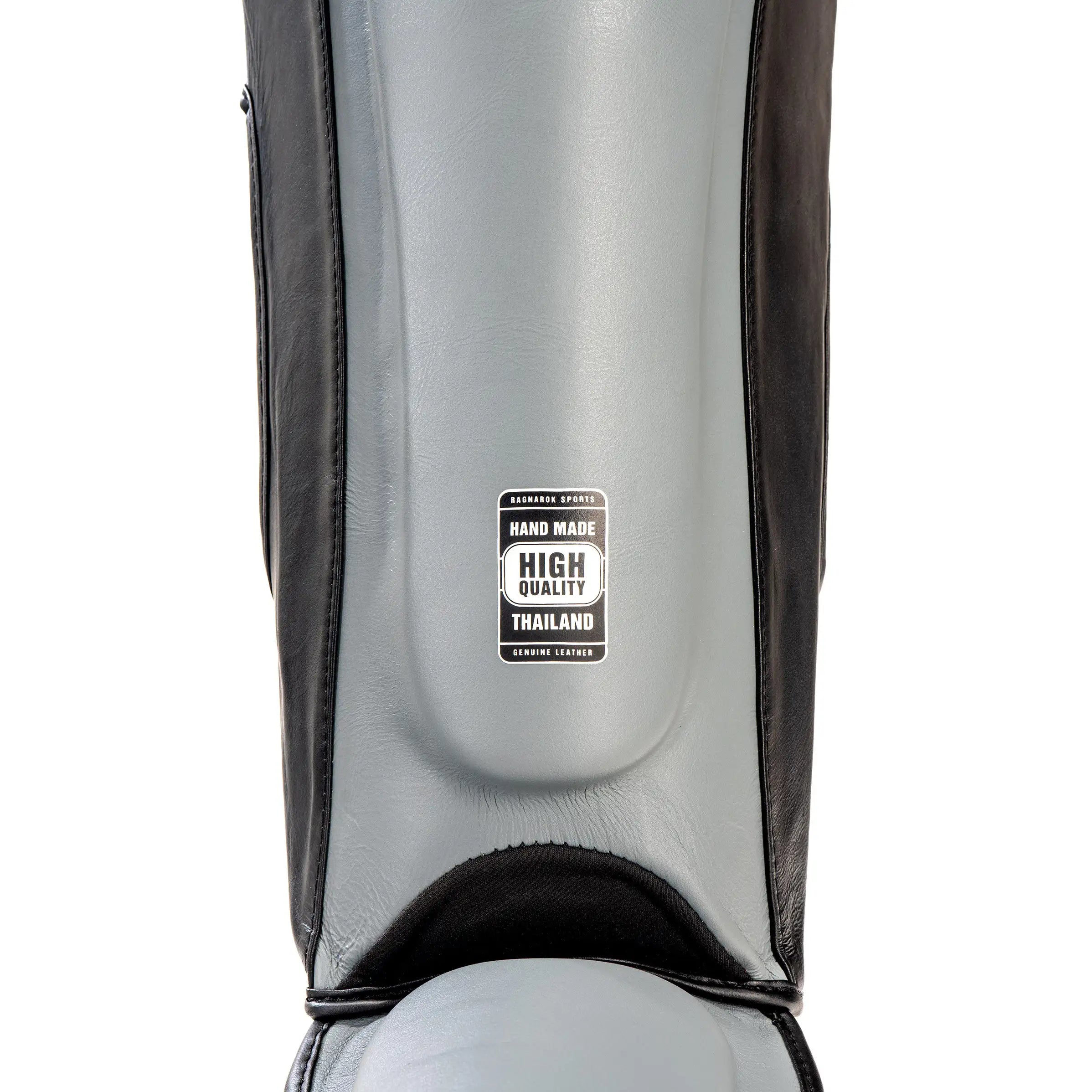 Schienbeinschutz Muay Thai Grau Made in Thailand