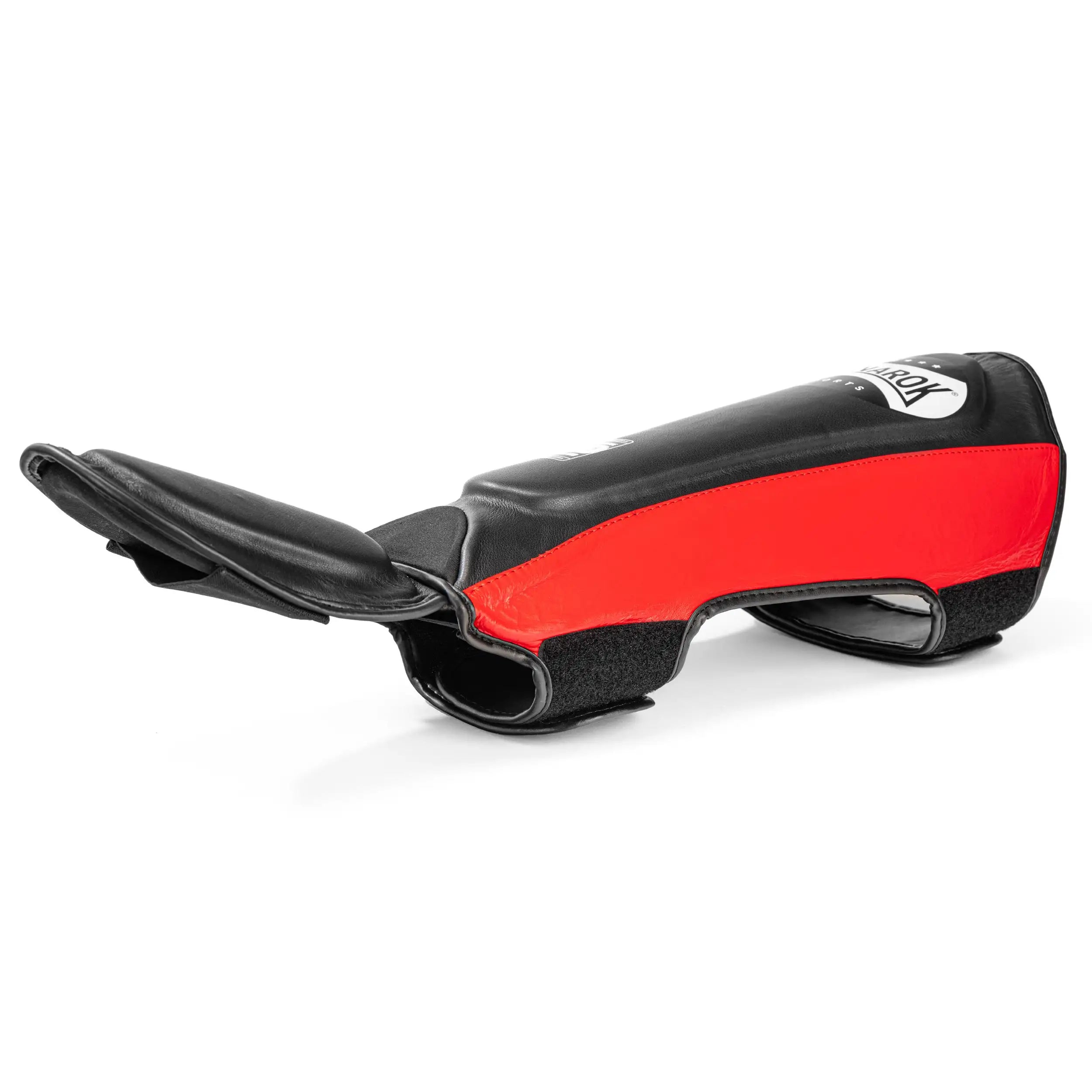 Muay Thai Schienbeinschoner Ragnarok Sports Rot 1xPaar Größe L