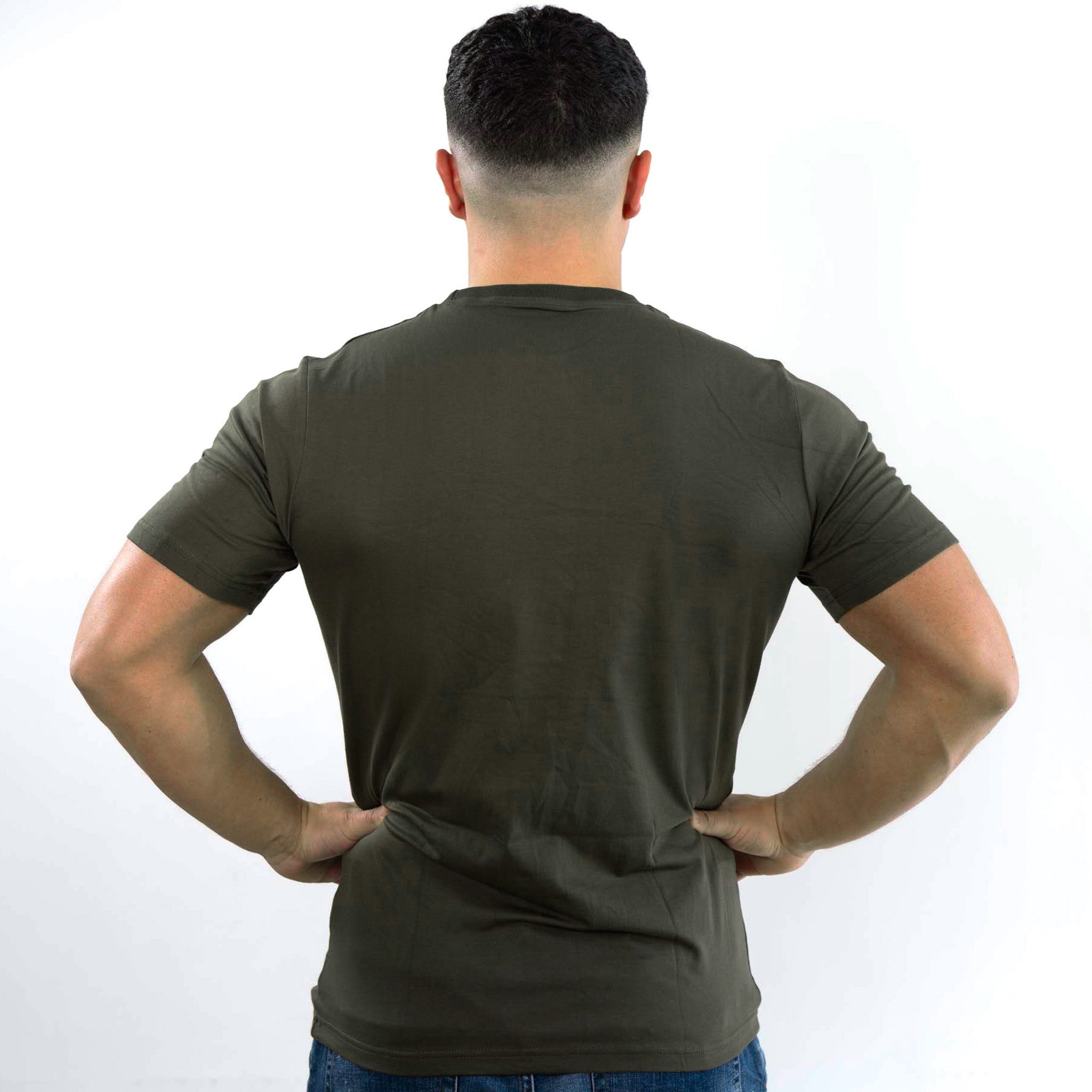 T-Shirt Slim Fit Classic Ragnarok Sports Military Green