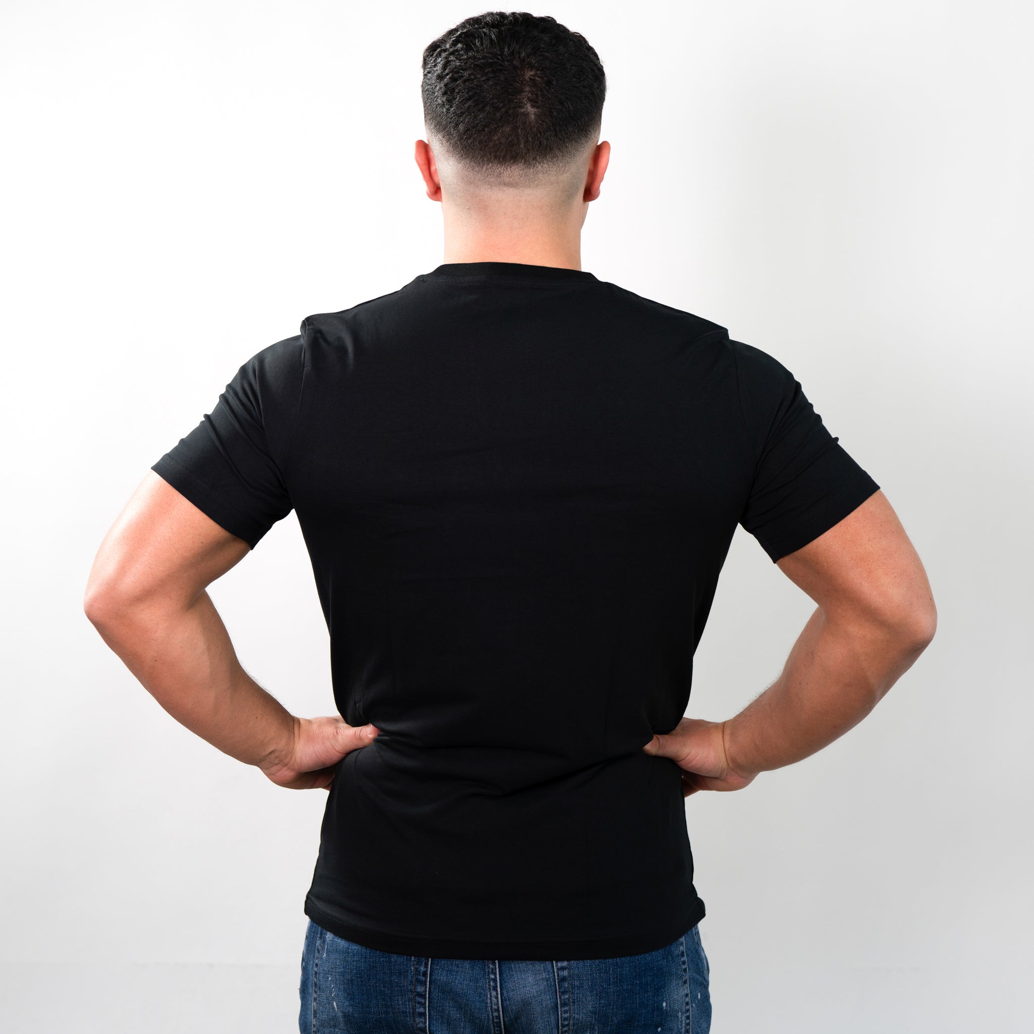 Slim Fit T-Shirt Classic Ragnarok Sports all Black