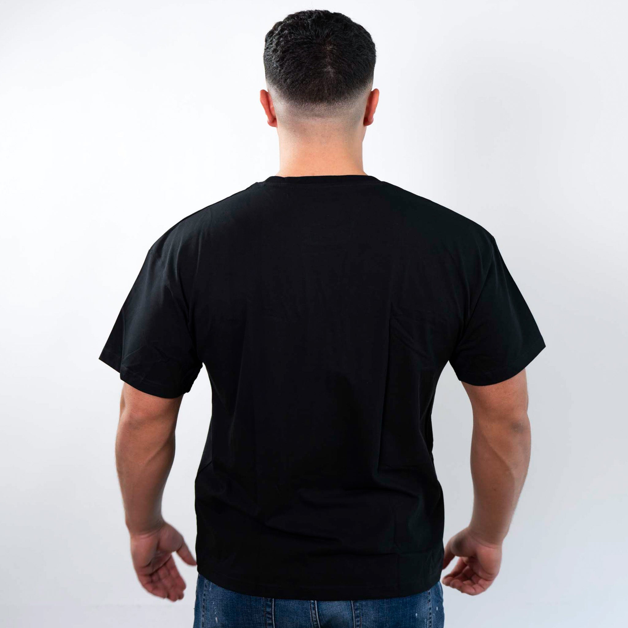 Oversize T-Shirt mit front Logo Ragnarok Sports all Black