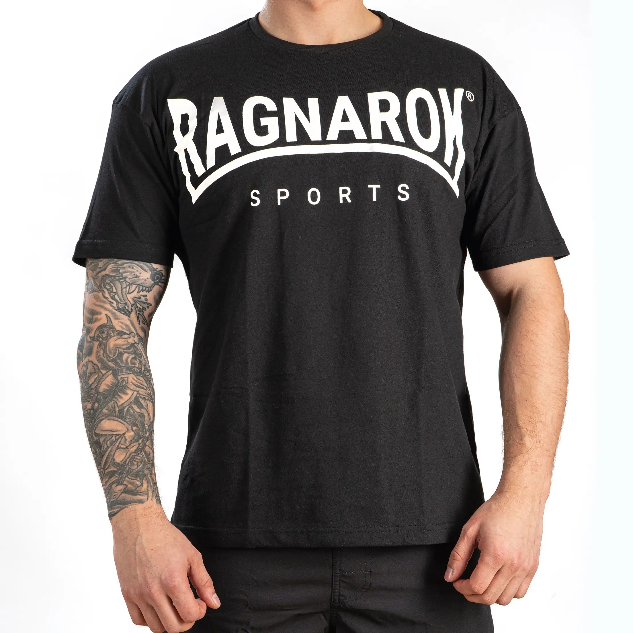 Oversize T-Shirt Classic Ragnarok Sports Black