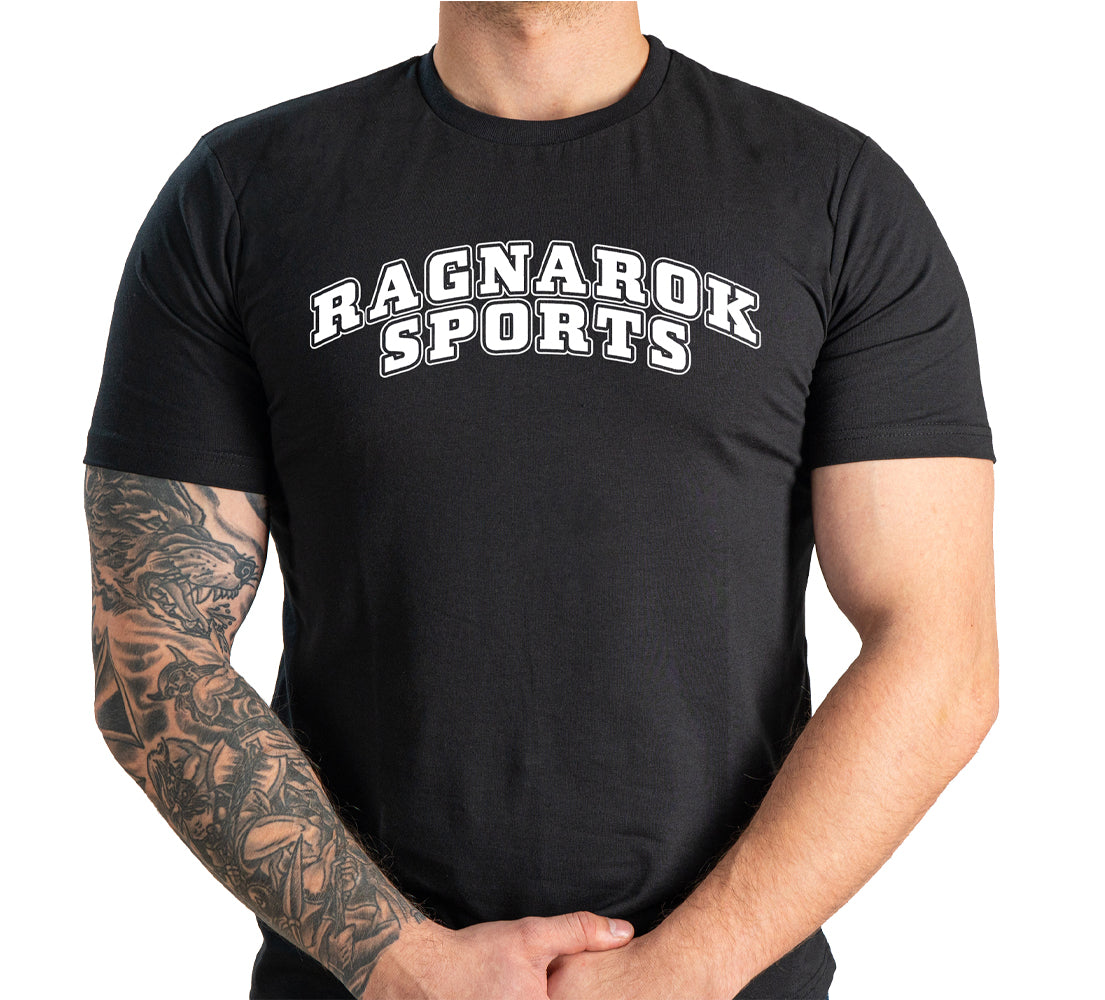 Slim Fit T-Shirt Retro Logo Ragnarok Sports