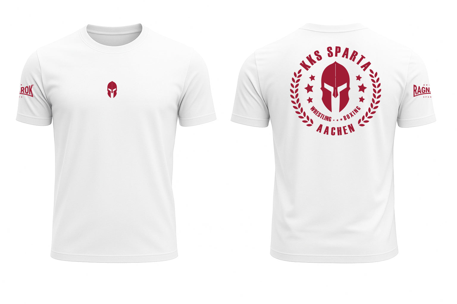 KKS Sparta Aachen "Back Print" Shirt Weiß