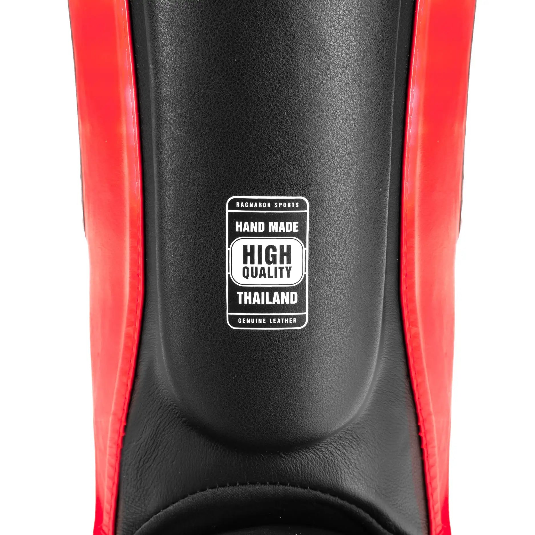 Muay Thai shin guards Ragnarok Sports Red 1xpair size L