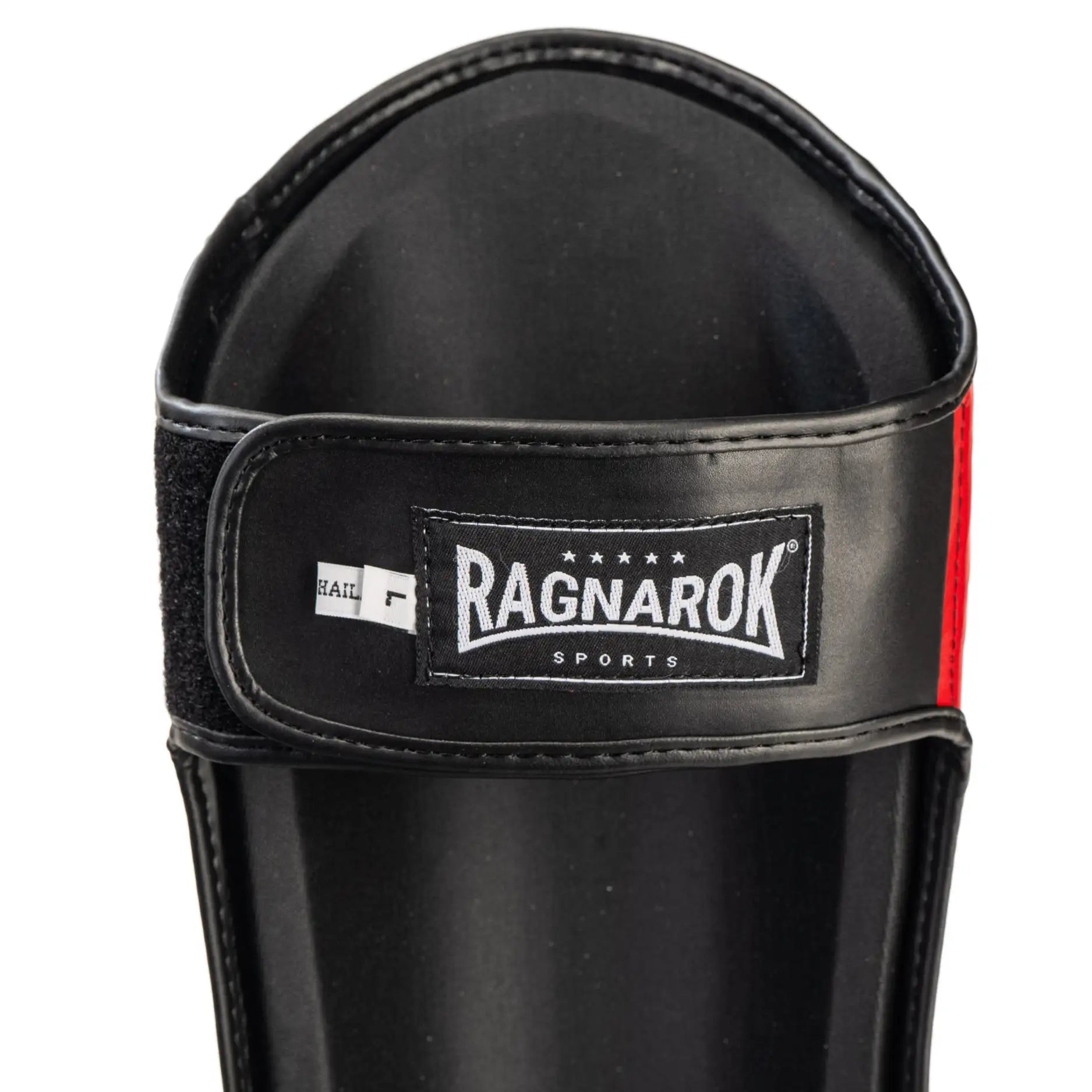 Muay Thai shin guards Ragnarok Sports Red 1xpair size L