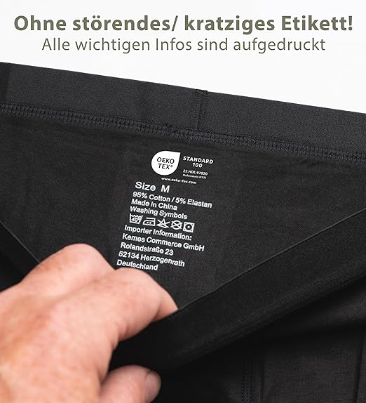RAGNAROK Boxershorts Herren 10er Pack RAGNAROK ohne Logo