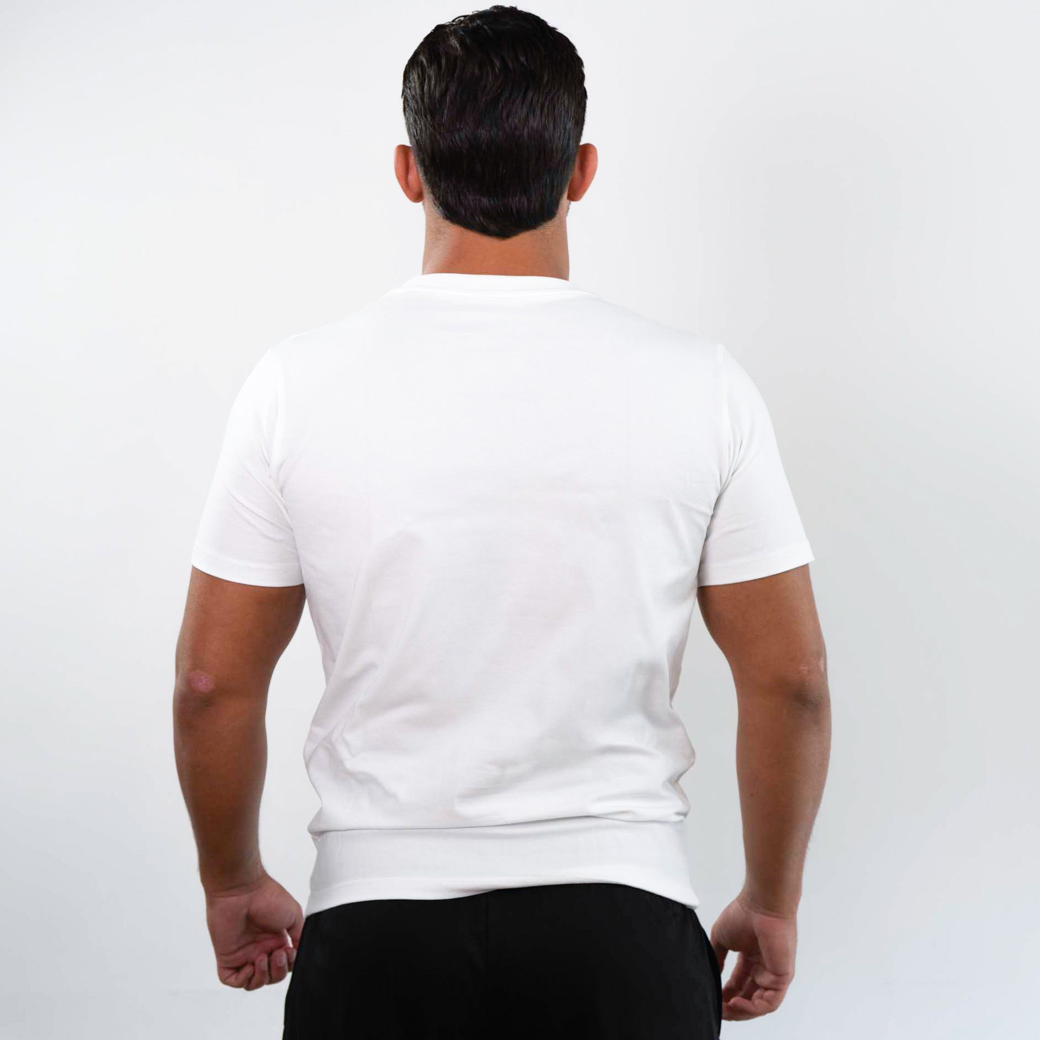 T-Shirt Slim Fit Classic Logo Ragnarok Sports White