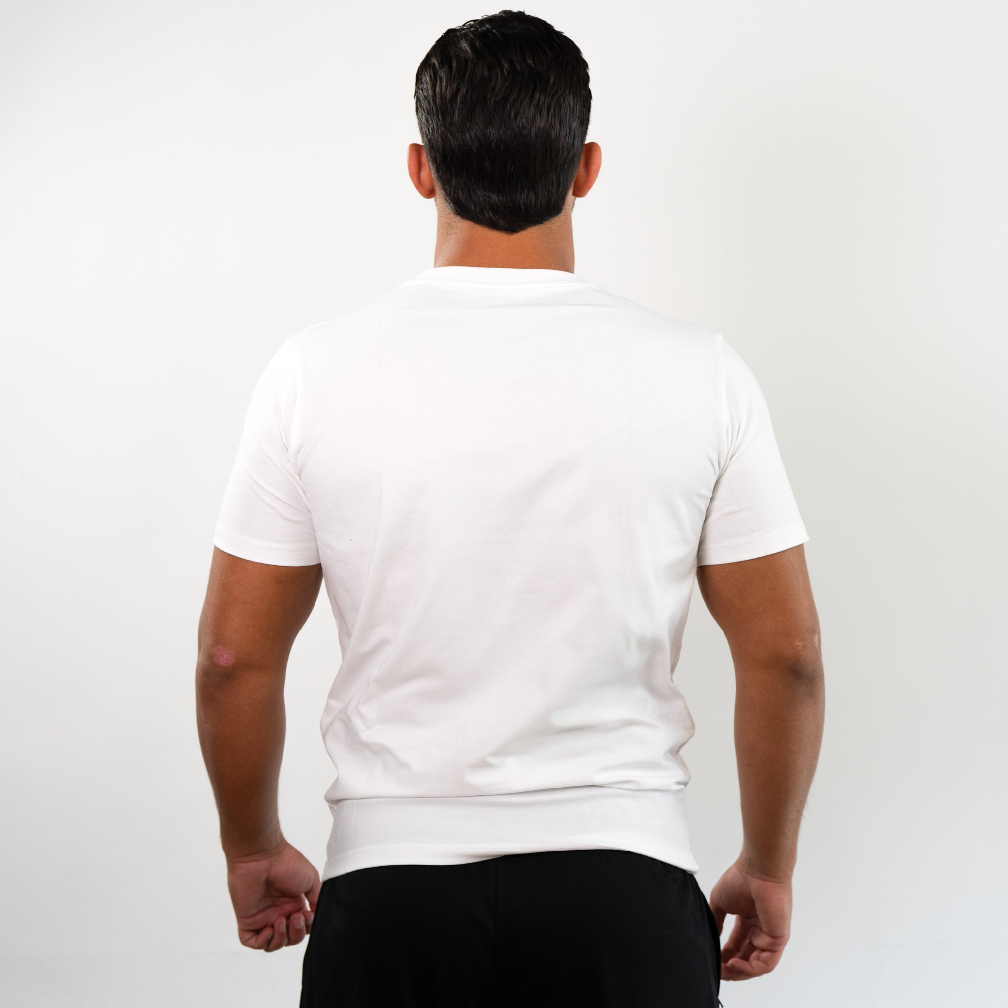 T-Shirt Slim Fit Classic Logo Ragnarok Sports White