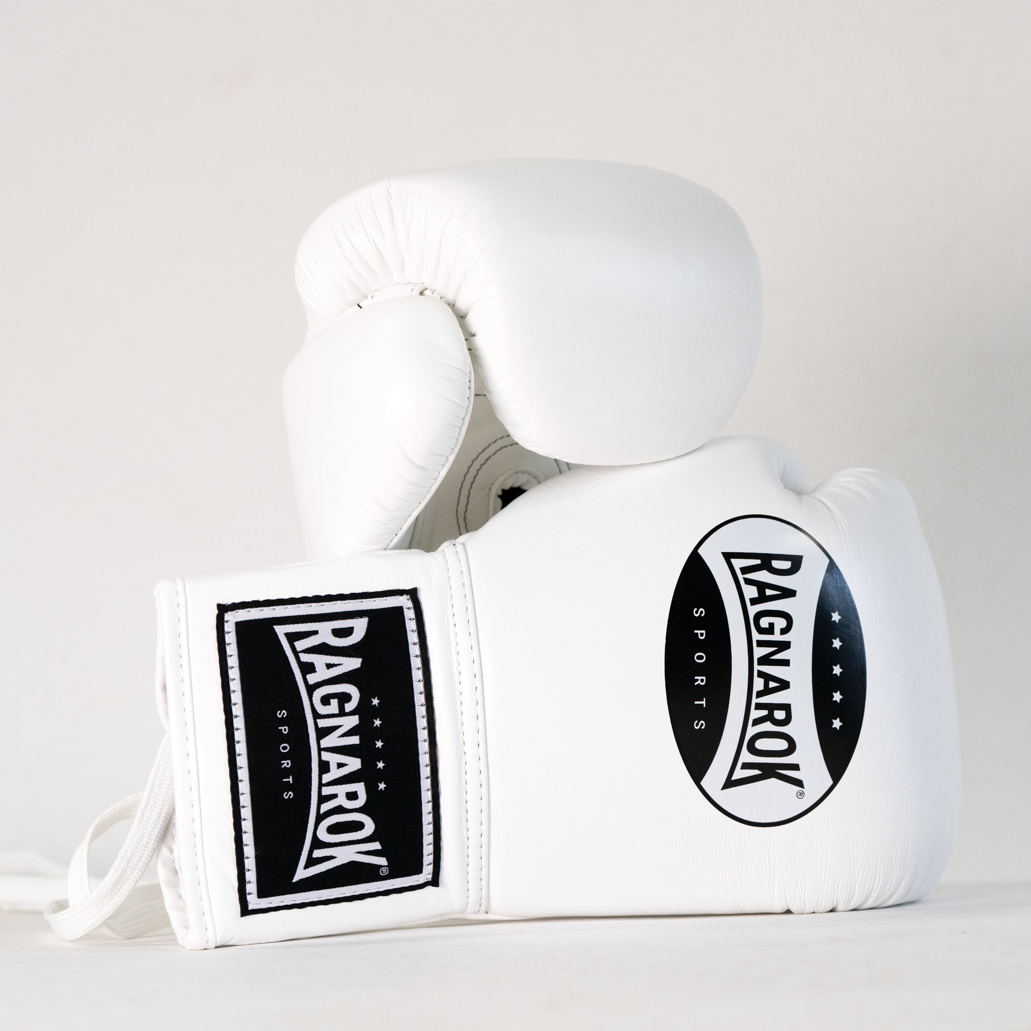 Twins Special X Ragnarok Sports Schnürrer Boxhandschuhe Weiß