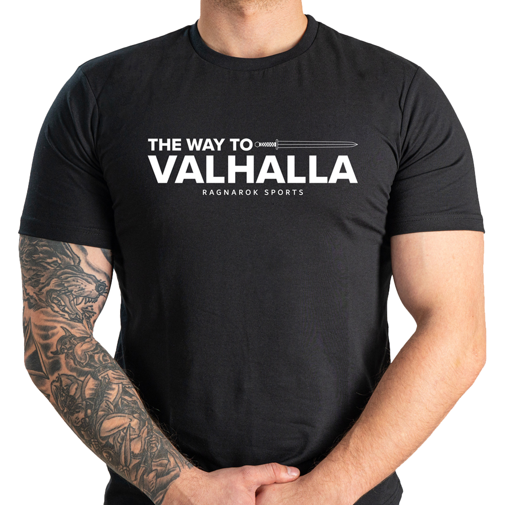 Slim Fit T-Shirt "The way to Valhalla" Ragnarok Sports